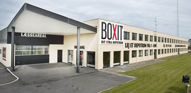 BOXIT Aalborg Ø facade