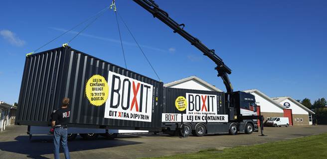 Containerleje med kort opsigelsesvarsel Opsigelsesvarsel på en lejet container