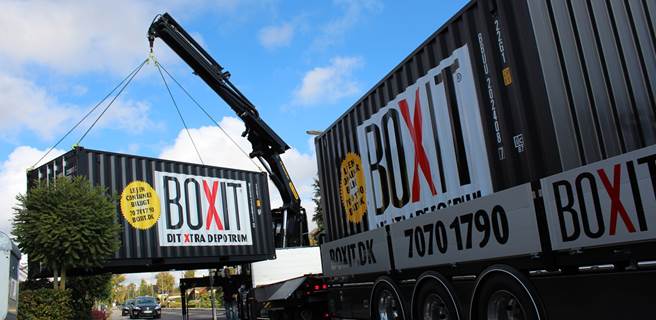 boxit container levering