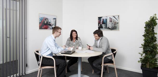møde i flexoffice