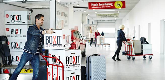 Læssehal hog BOXIT Nem aflæsning og pålæsning af indbo hos BOXIT