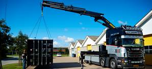 Containersalg med hurtig levering Containersalg