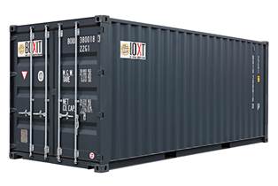 Grå container til salg Salg af grå containere