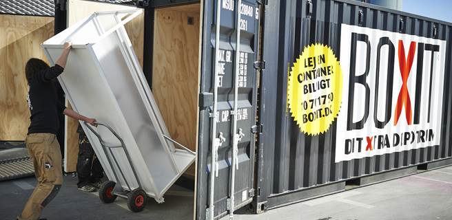 Isoleret materialecontainer mindsker risikoen for kondensdannelse Isoleret container til opbevaring af materiale