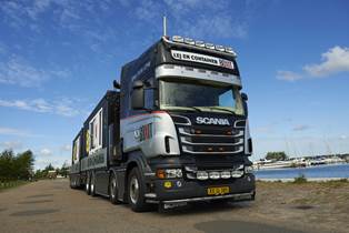 Levering af containere