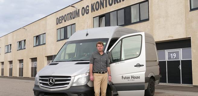 Lagerplads midt i byen er for dyrt, derfor anvendes BOXIT som lager. Lager hos BOXIT